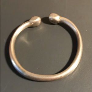 Antique Slave bangle/Manila from Africa. Heavy metal L@@k!